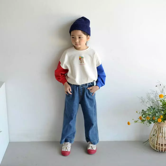 Momo Ann - Korean Children Fashion - #magicofchildhood - Balloon Bear Sweatshirt - 8