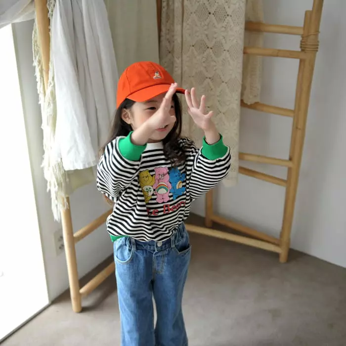 Momo Ann - Korean Children Fashion - #magicofchildhood - Cute Bear Sweatshirt - 5