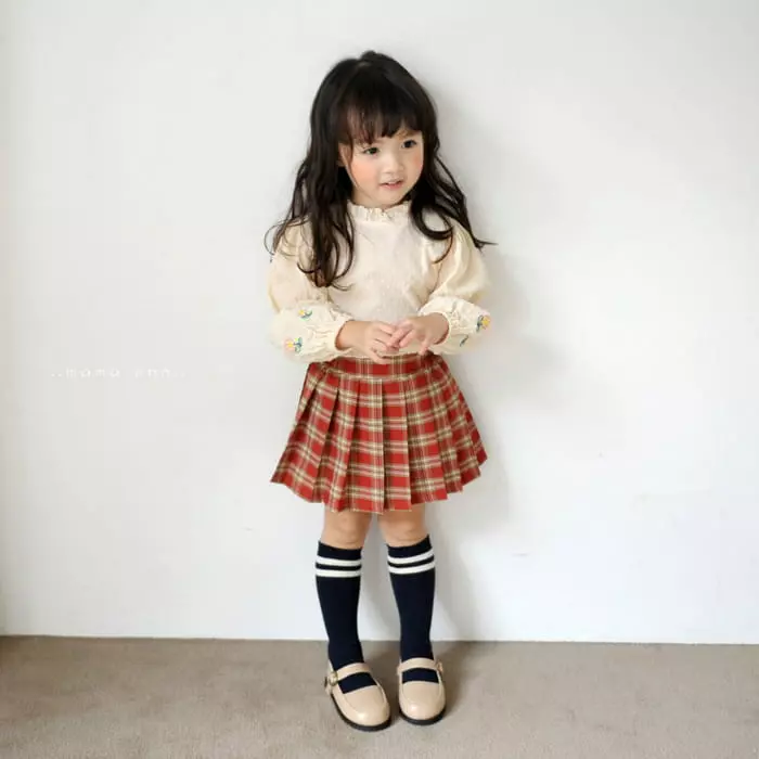Momo Ann - Korean Children Fashion - #magicofchildhood - Balloon Sleeves Blouse