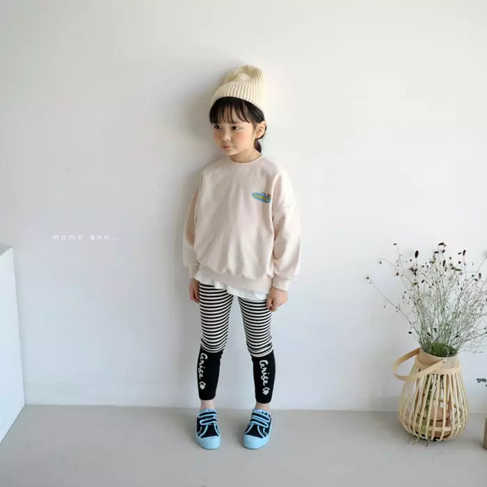 Momo Ann - Korean Children Fashion - #minifashionista - Happy Bear Sweatshirt - 7