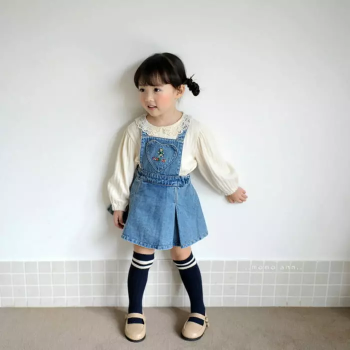 Momo Ann - Korean Children Fashion - #minifashionista - Jacquard Tee - 4