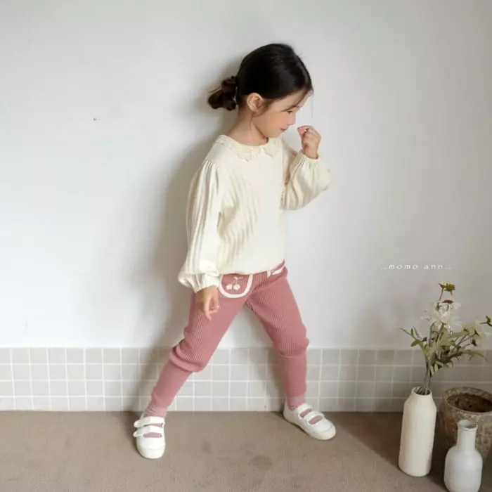 Momo Ann - Korean Children Fashion - #stylishchildhood - Jacquard Tee - 7