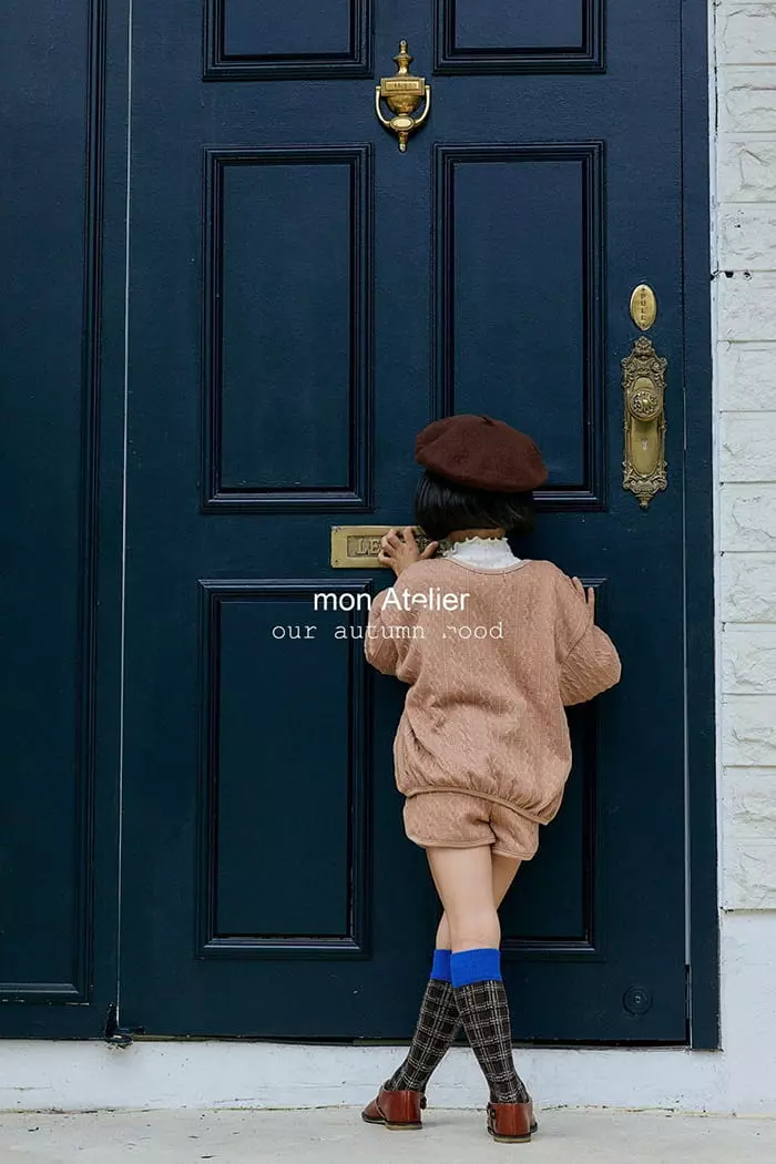 Mon Atelier - Korean Children Fashion - #Kfashion4kids - Twist Cardigan - 8