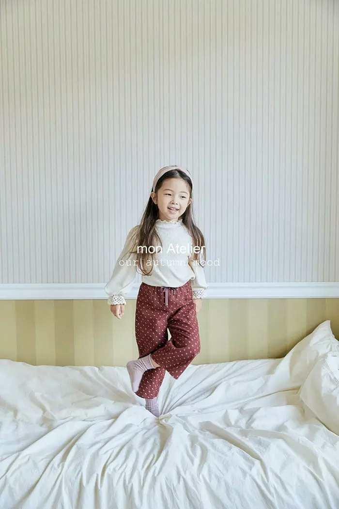 Mon Atelier - Korean Children Fashion - #Kfashion4kids - Pore Pants - 5