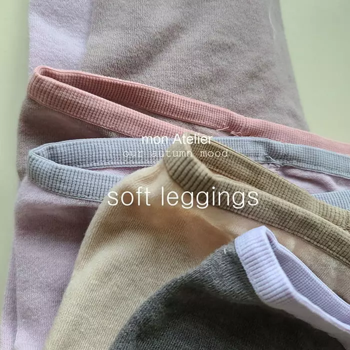 Mon Atelier - Korean Children Fashion - #Kfashion4kids - Soft Leggings