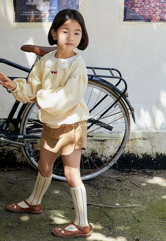 Mon Atelier - Korean Children Fashion - #childofig - Mignon Sweatshirt - 7