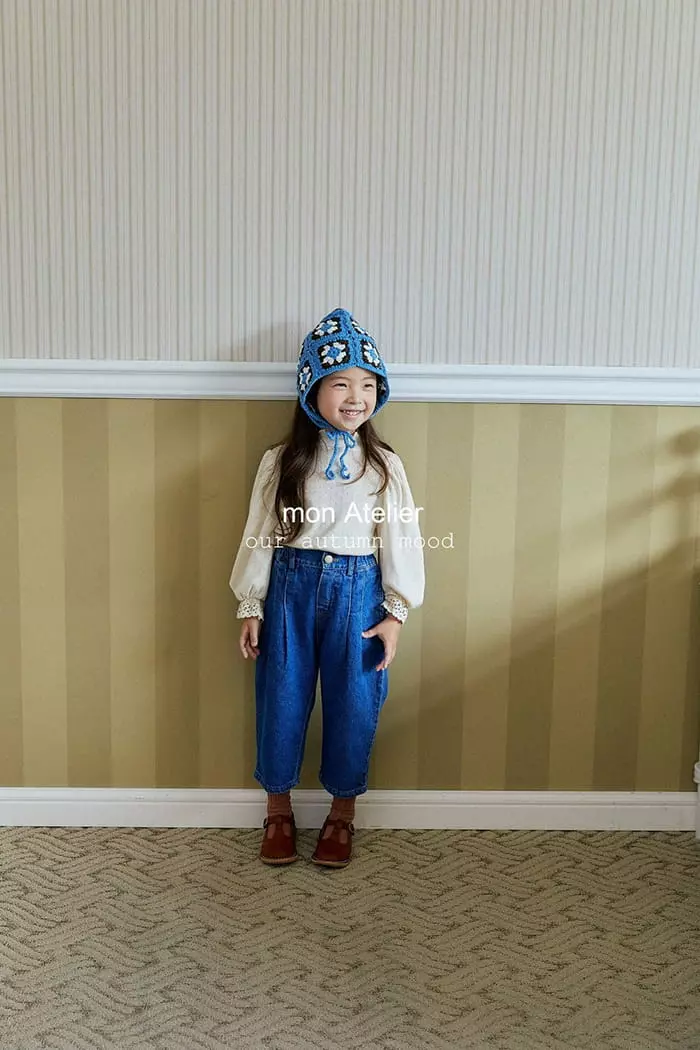 Mon Atelier - Korean Children Fashion - #childofig - Croshe Bonnet - 7