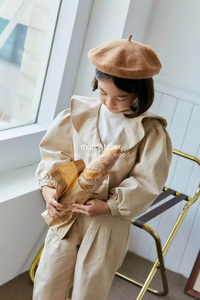 Mon Atelier - Korean Children Fashion - #childofig - Picaso Beret Hat - 6