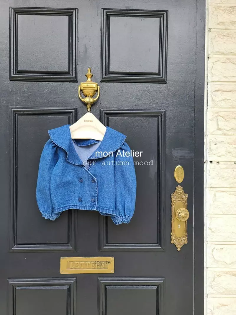 Mon Atelier - Korean Children Fashion - #childrensboutique - Vivian Jacket Denim - 3