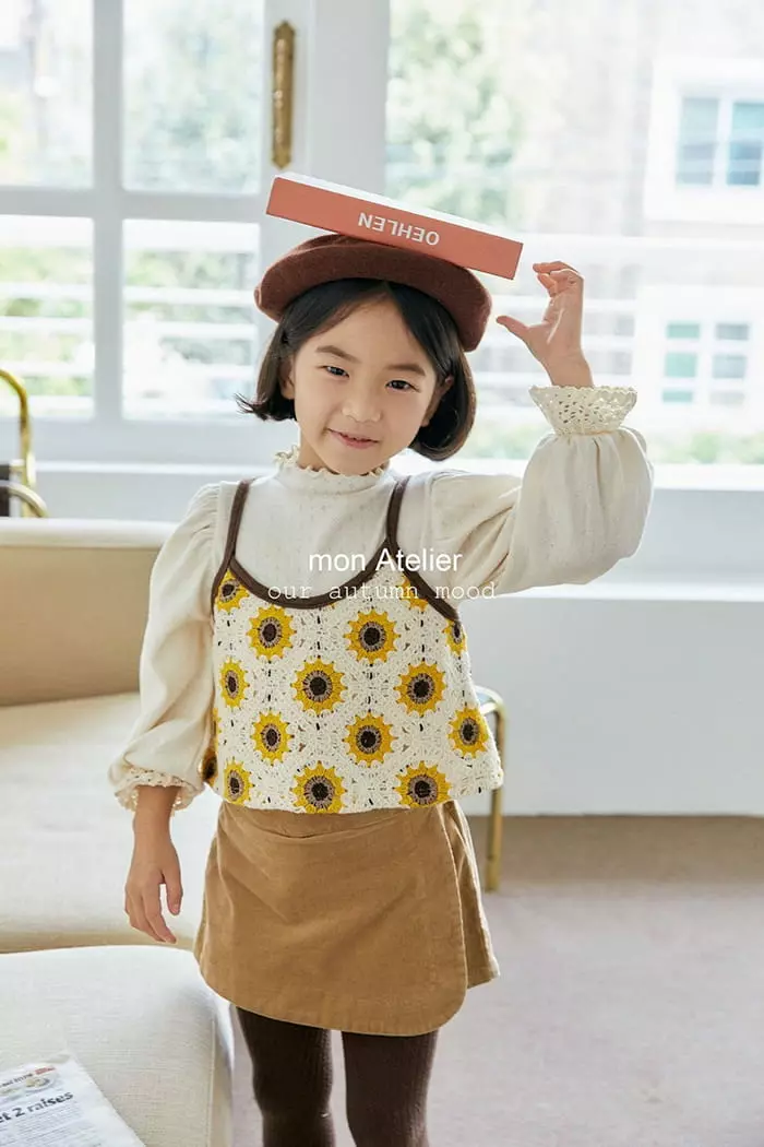 Mon Atelier - Korean Children Fashion - #childrensboutique - Croshe Bustier - 10