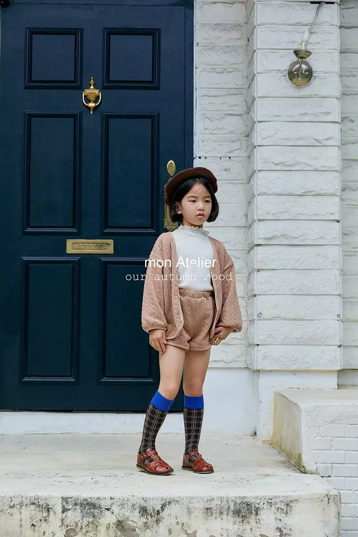 Mon Atelier - Korean Children Fashion - #designkidswear - Twist Cardigan - 2