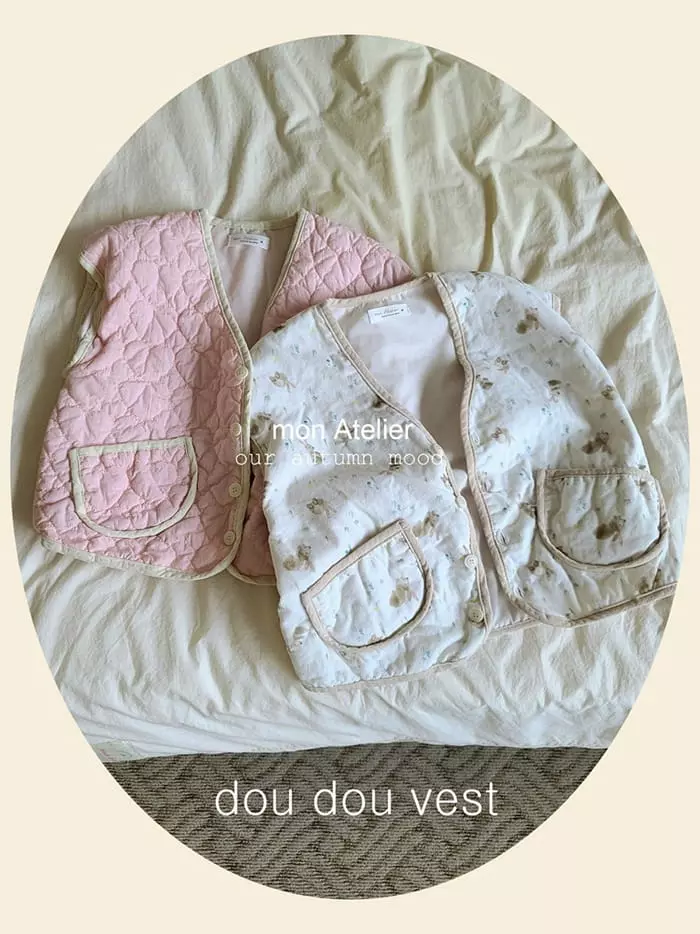 Mon Atelier - Korean Children Fashion - #designkidswear - Dudu Vest