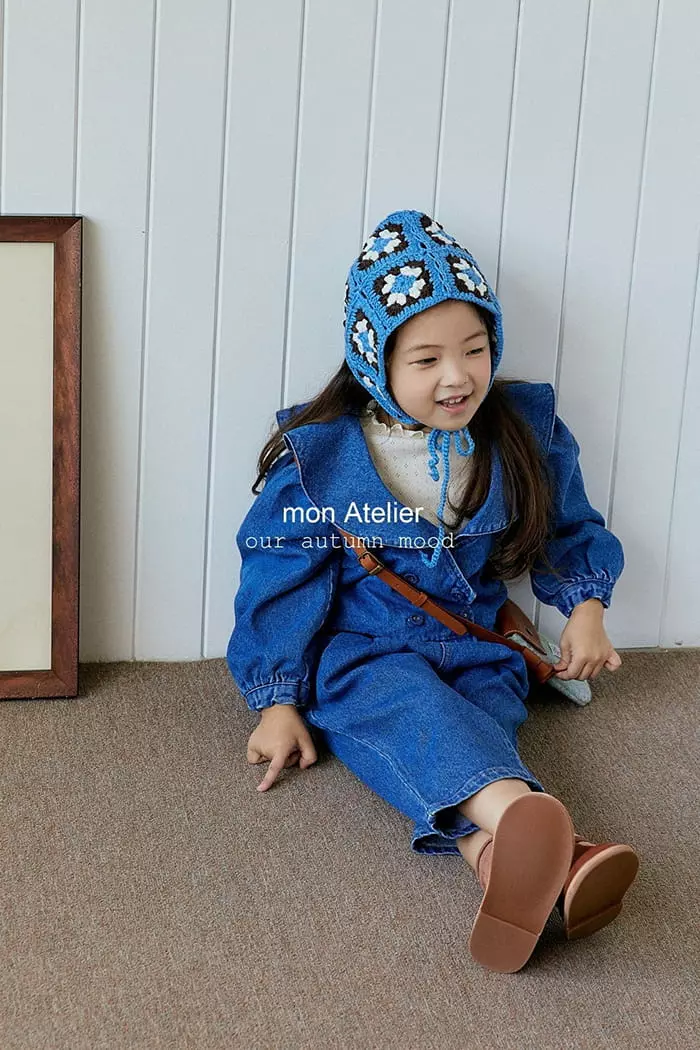 Mon Atelier - Korean Children Fashion - #designkidswear - Croshe Bonnet - 9