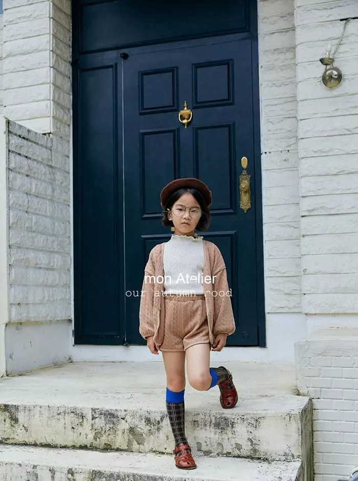 Mon Atelier - Korean Children Fashion - #discoveringself - Twist Cardigan - 3
