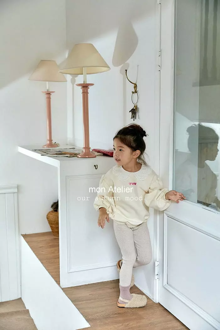 Mon Atelier - Korean Children Fashion - #kidsshorts - Mignon Sweatshirt - 12