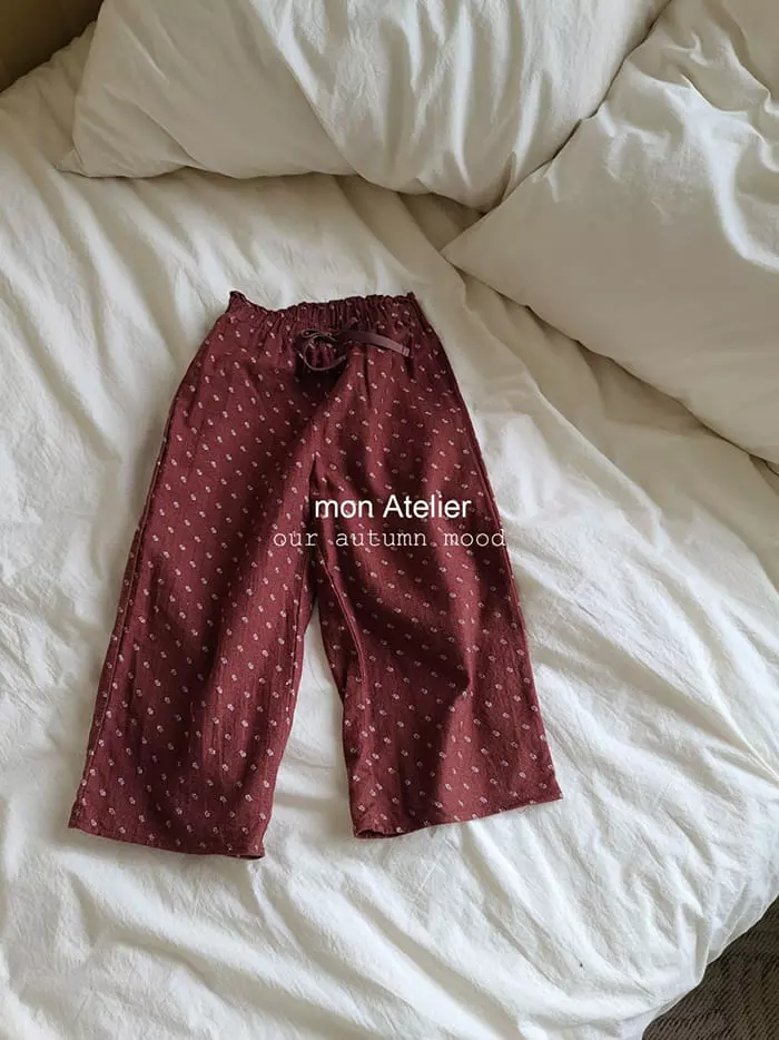 Mon Atelier - Korean Children Fashion - #kidsshorts - Pore Pants - 2