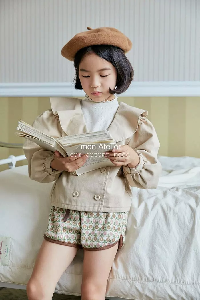 Mon Atelier - Korean Children Fashion - #kidsshorts - Picaso Beret Hat - 11