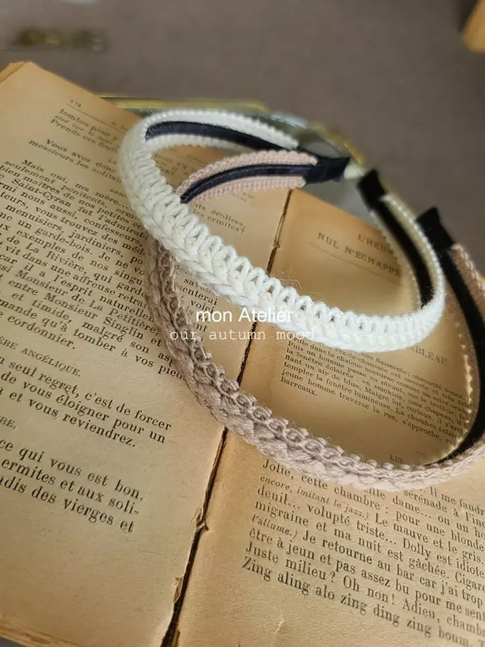 Mon Atelier - Korean Children Fashion - #kidsshorts - Petit Hairband - 8