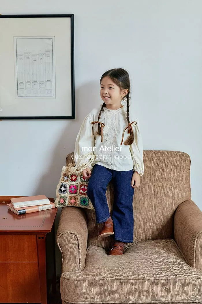 Mon Atelier - Korean Children Fashion - #kidzfashiontrend - Eboni Blouse - 3