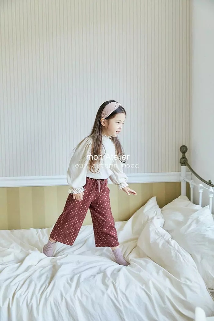 Mon Atelier - Korean Children Fashion - #kidsstore - Pore Pants - 4