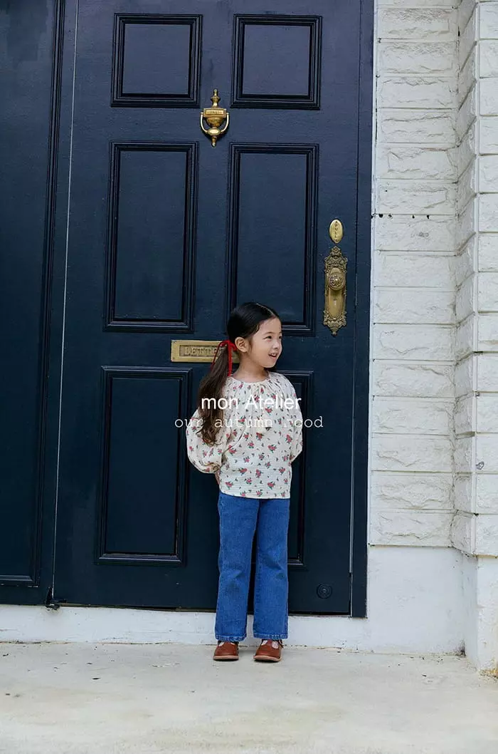 Mon Atelier - Korean Children Fashion - #littlefashionista - Tesle Blouse - 6