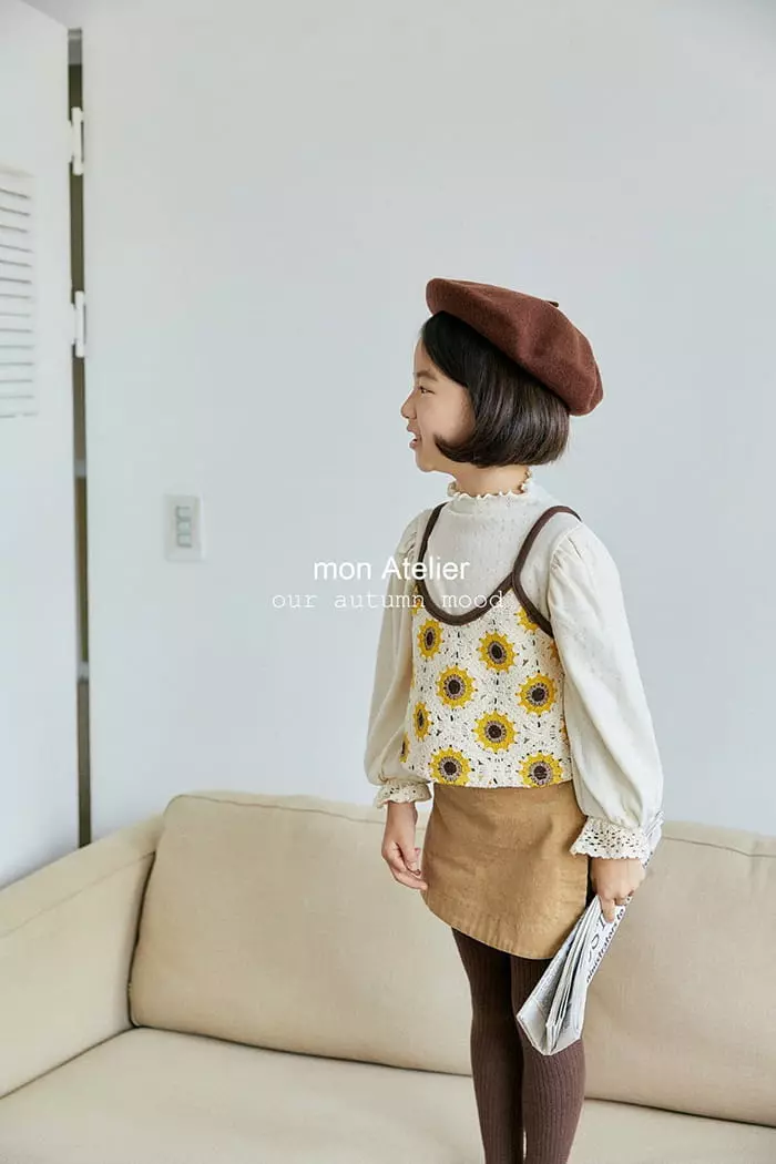 Mon Atelier - Korean Children Fashion - #Kfashion4kids - Croshe Bustier - 4