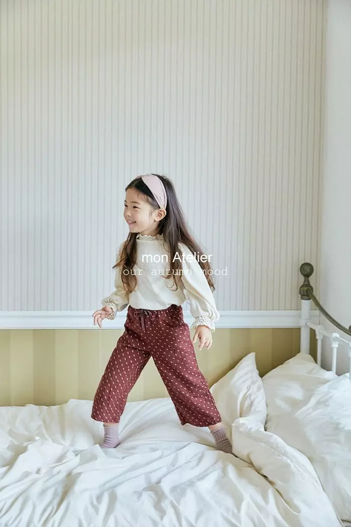 Mon Atelier - Korean Children Fashion - #littlefashionista - Pore Pants - 6