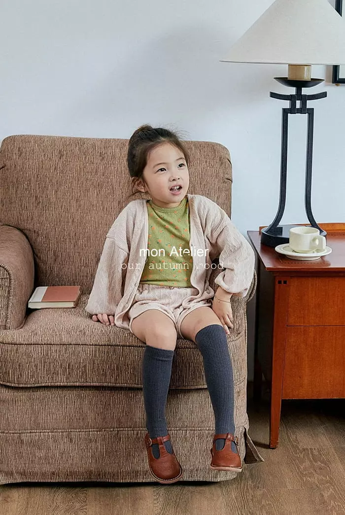 Mon Atelier - Korean Children Fashion - #minifashionista - Twist Cardigan - 11