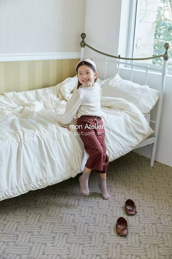 Mon Atelier - Korean Children Fashion - #minifashionista - Pore Pants - 8