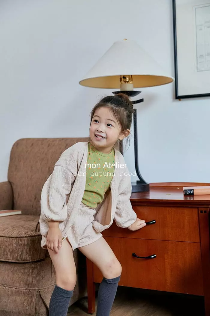 Mon Atelier - Korean Children Fashion - #prettylittlegirls - Twist Cardigan - 12