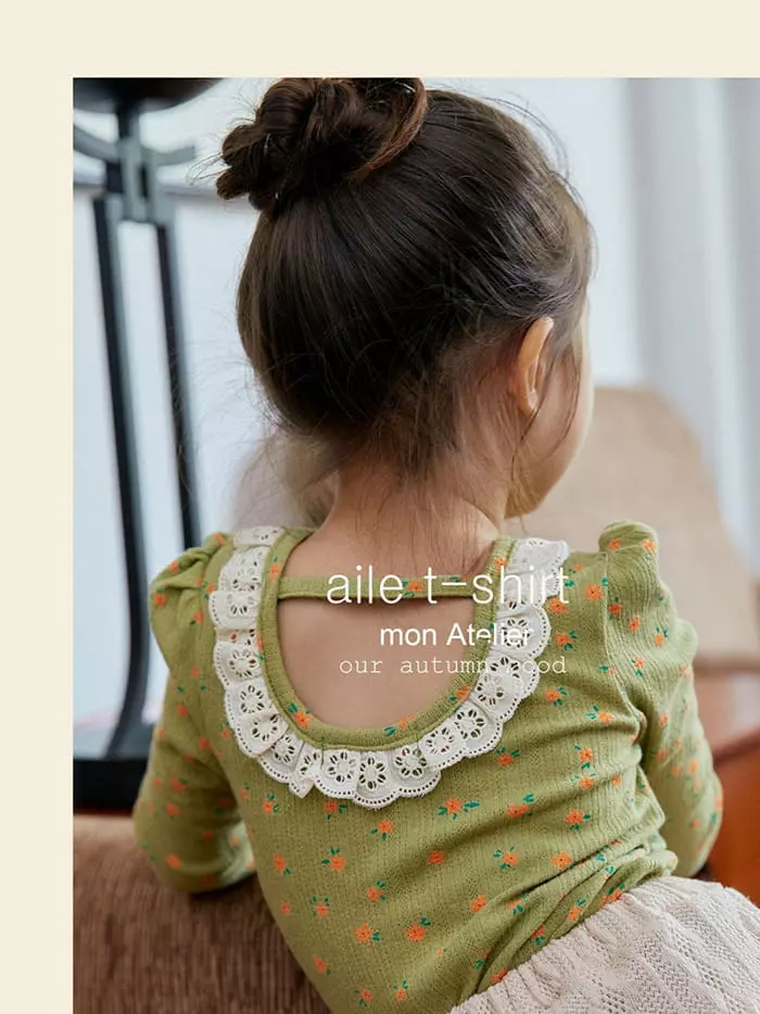 Mon Atelier - Korean Children Fashion - #prettylittlegirls - Elle Tee - 2
