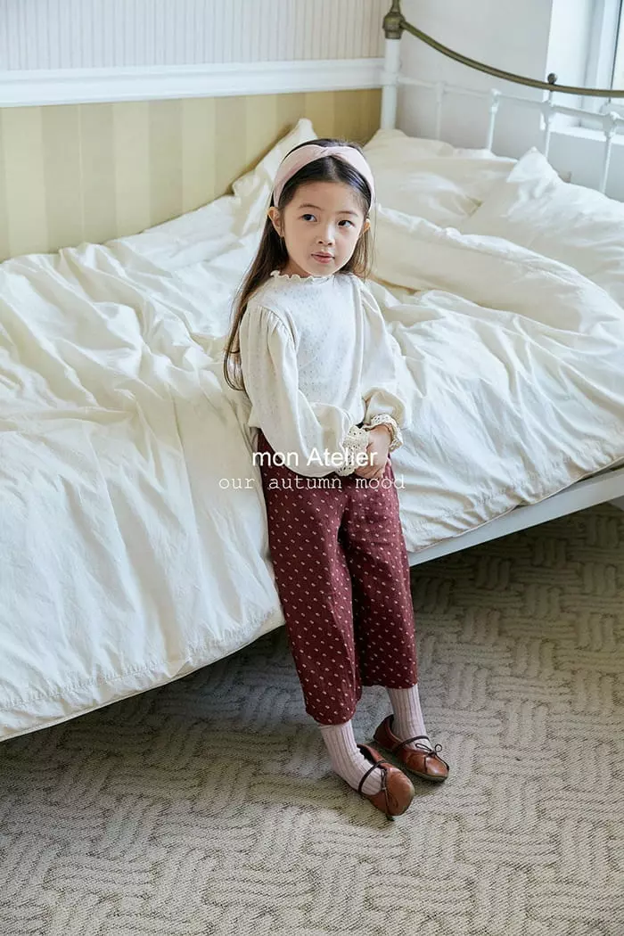 Mon Atelier - Korean Children Fashion - #prettylittlegirls - Pore Pants - 9