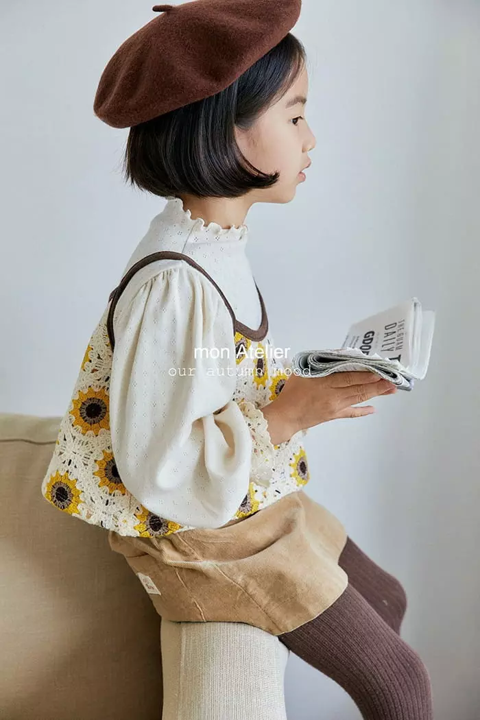 Mon Atelier - Korean Children Fashion - #stylishchildhood - Picaso Beret Hat - 5