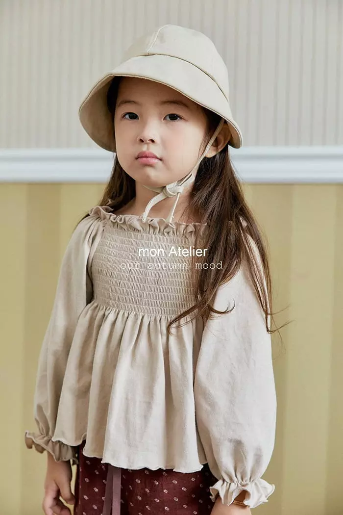 Mon Atelier - Korean Children Fashion - #todddlerfashion - Mong Bonnet - 2