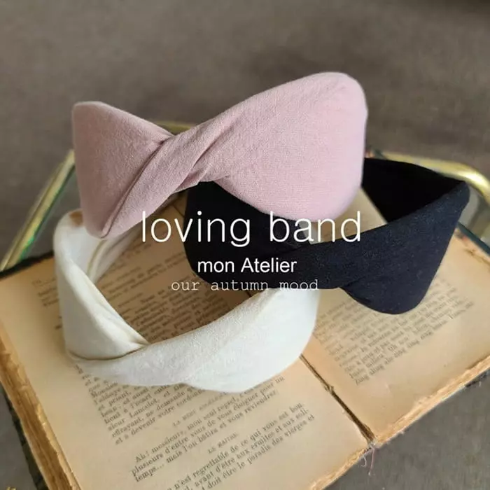 Mon Atelier - Korean Children Fashion - #todddlerfashion - Loving Hairband