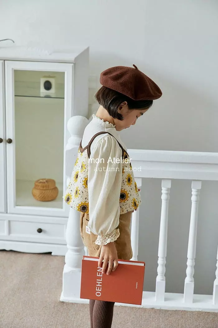 Mon Atelier - Korean Children Fashion - #todddlerfashion - Picaso Beret Hat - 4