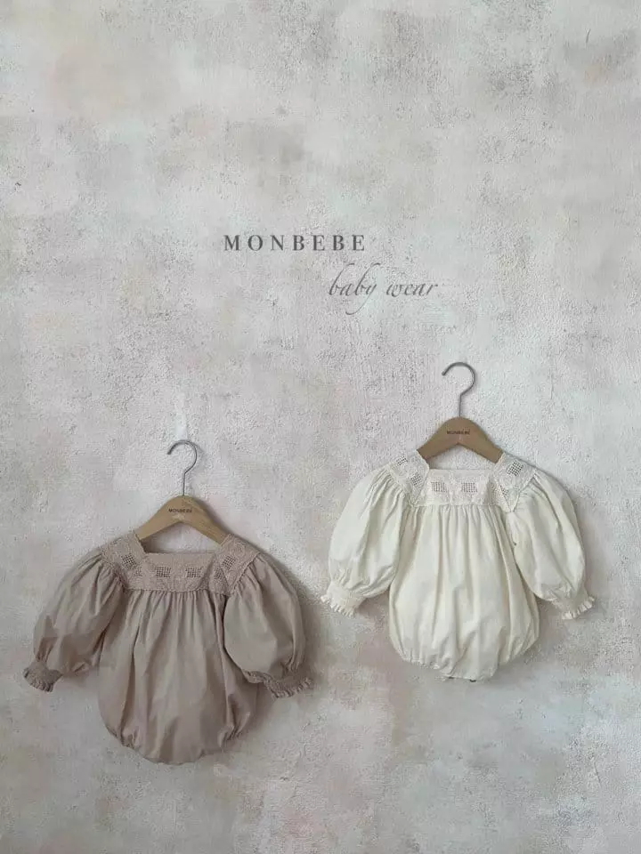 Monbebe - Korean Baby Fashion - #babyboutiqueclothing - Rosa Bodysuit