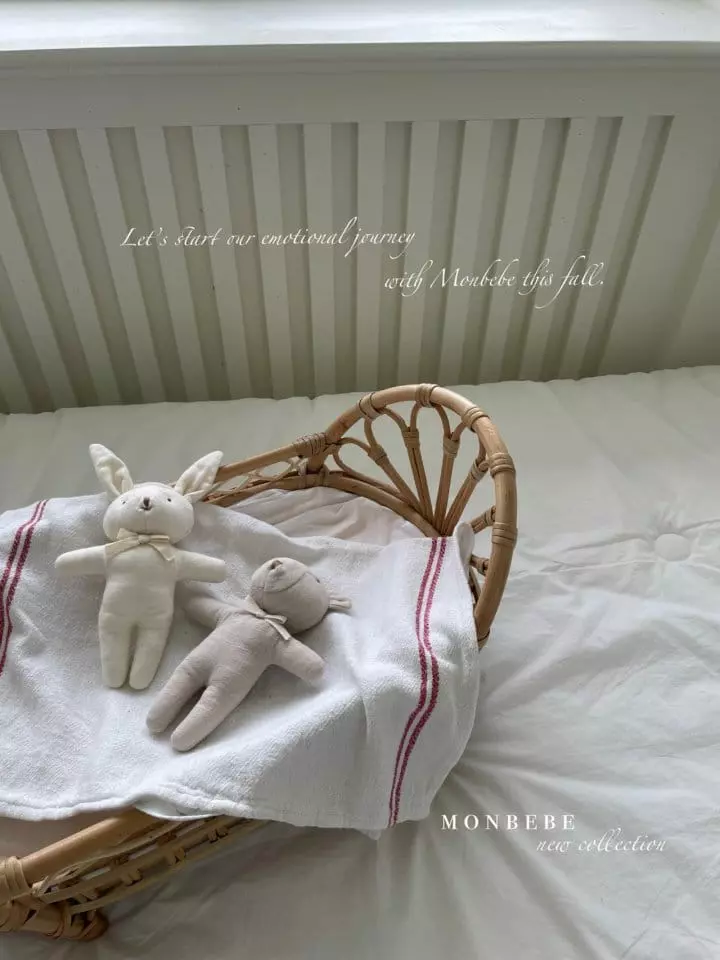 Monbebe - Korean Baby Fashion - #babyboutiqueclothing - Best Friends Bear Bunny Doll