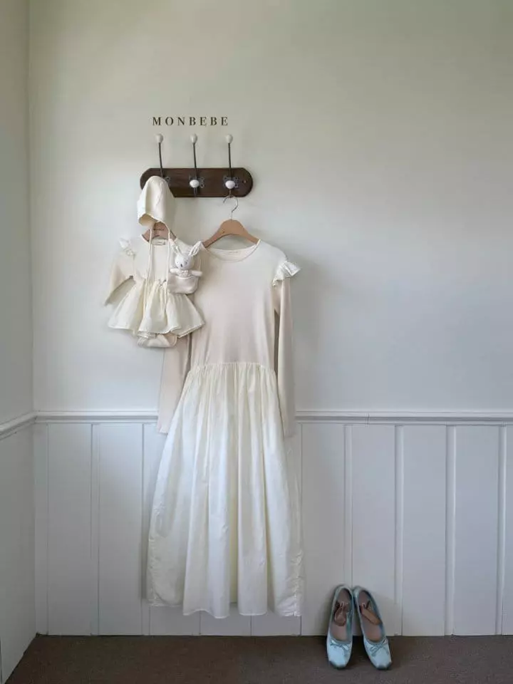 Monbebe - Korean Baby Fashion - #babyboutiqueclothing - Frill Rib Bodysuit - 8