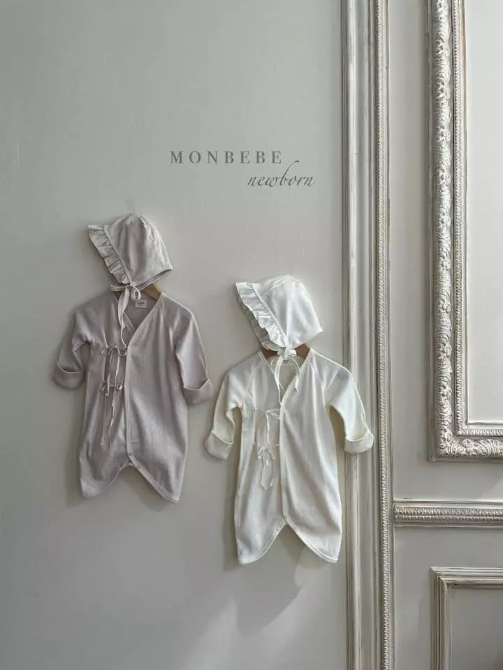 Monbebe - Korean Baby Fashion - #babyboutiqueclothing - Eyelet Benet Bodysuit - 8