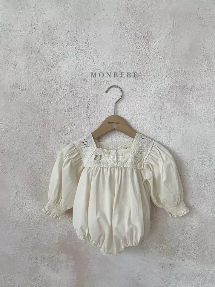 Monbebe - Korean Baby Fashion - #babyfashion - Rosa Bodysuit - 3