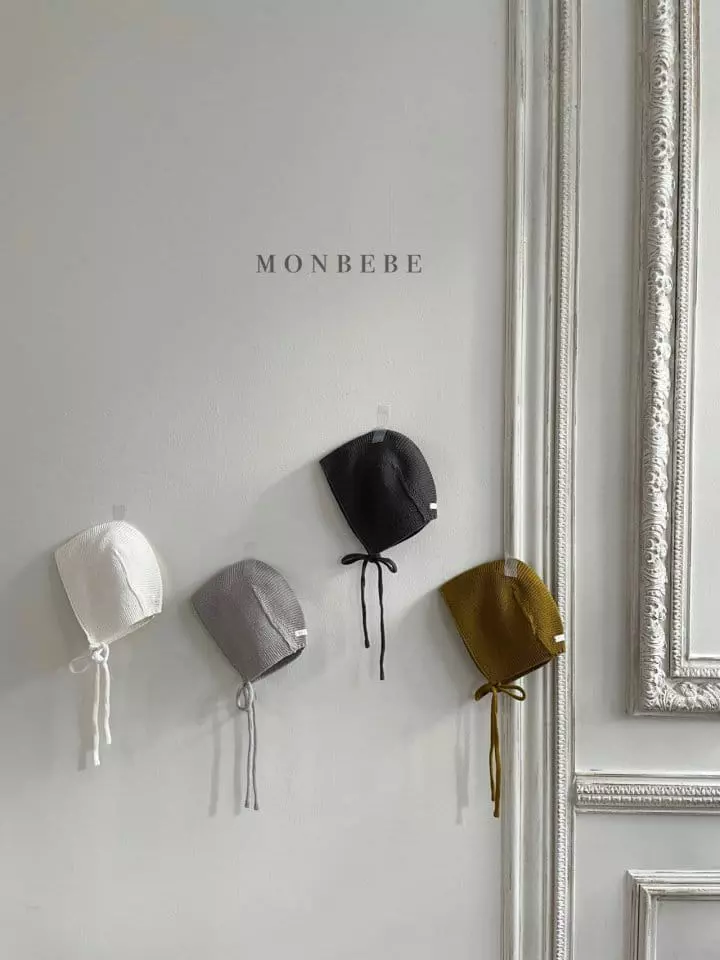 Monbebe - Korean Baby Fashion - #babyfashion - Cotton Caramel Bonnet - 3