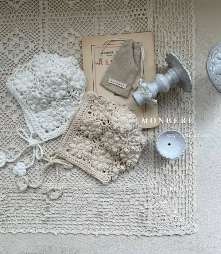 Monbebe - Korean Baby Fashion - #babyfever - Hand Made Bonnet