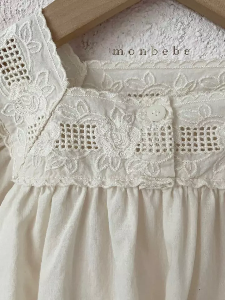 Monbebe - Korean Baby Fashion - #babyfashion - Rosa Bodysuit - 4