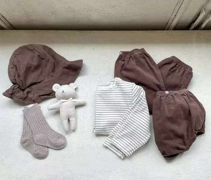 Monbebe - Korean Baby Fashion - #babylifestyle - Easy Rib Bloomer - 8