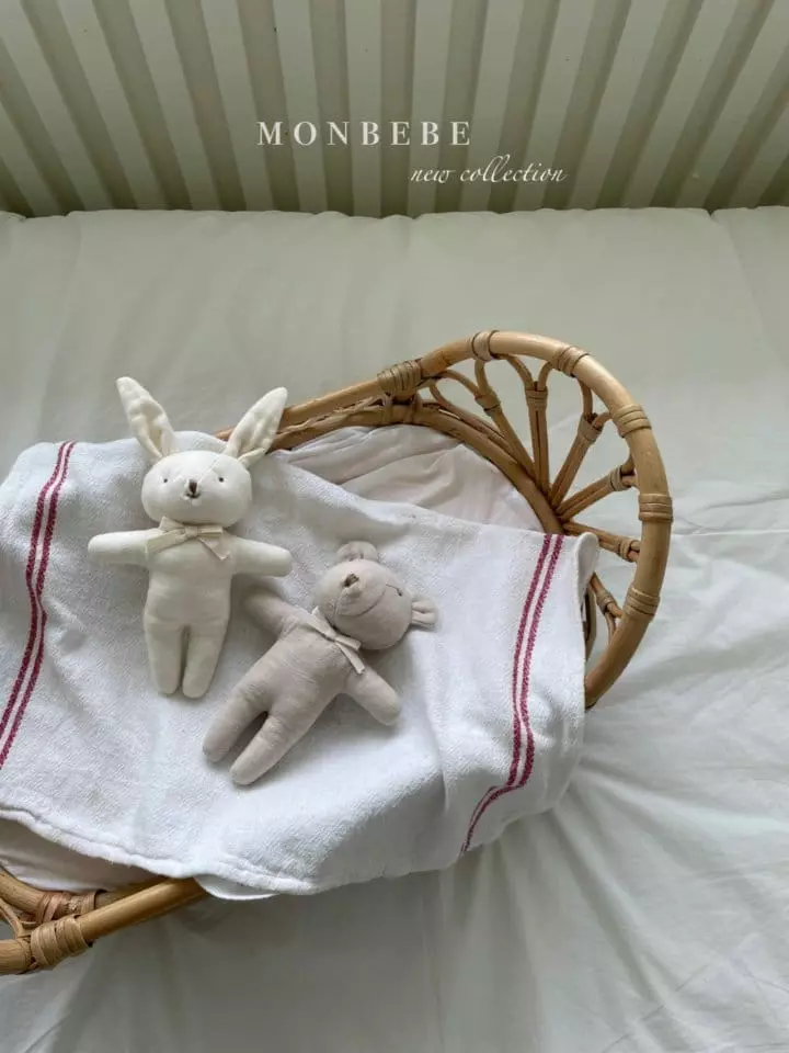 Monbebe - Korean Baby Fashion - #babyoninstagram - Best Friends Bear Bunny Doll - 7