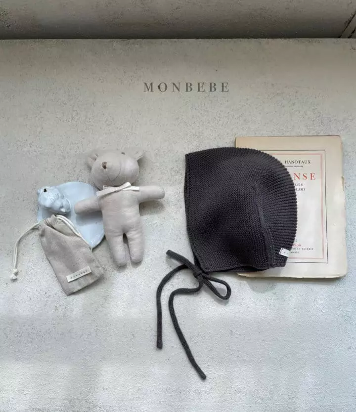 Monbebe - Korean Baby Fashion - #babyoninstagram - Cotton Caramel Bonnet - 7