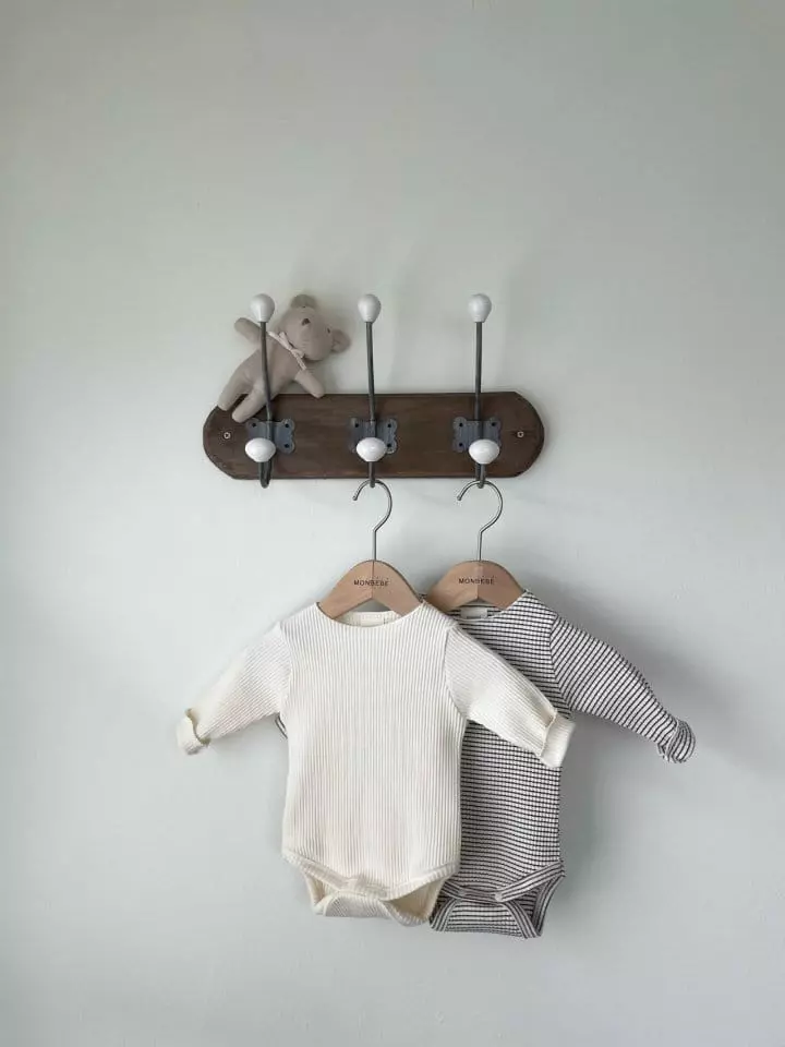 Monbebe - Korean Baby Fashion - #babyootd - Gift Bodysuit Set - 2