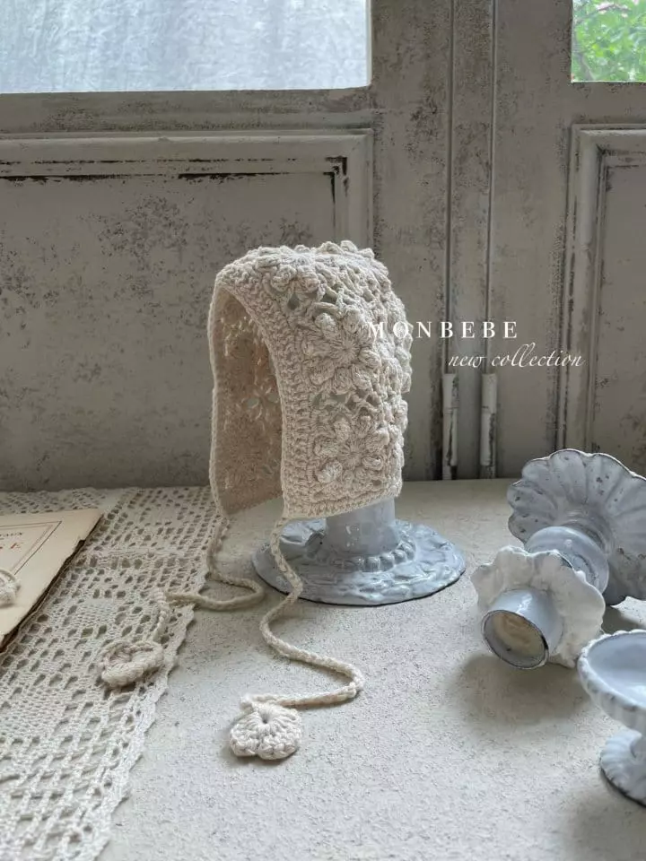 Monbebe - Korean Baby Fashion - #babyoutfit - Hand Made Bonnet - 7