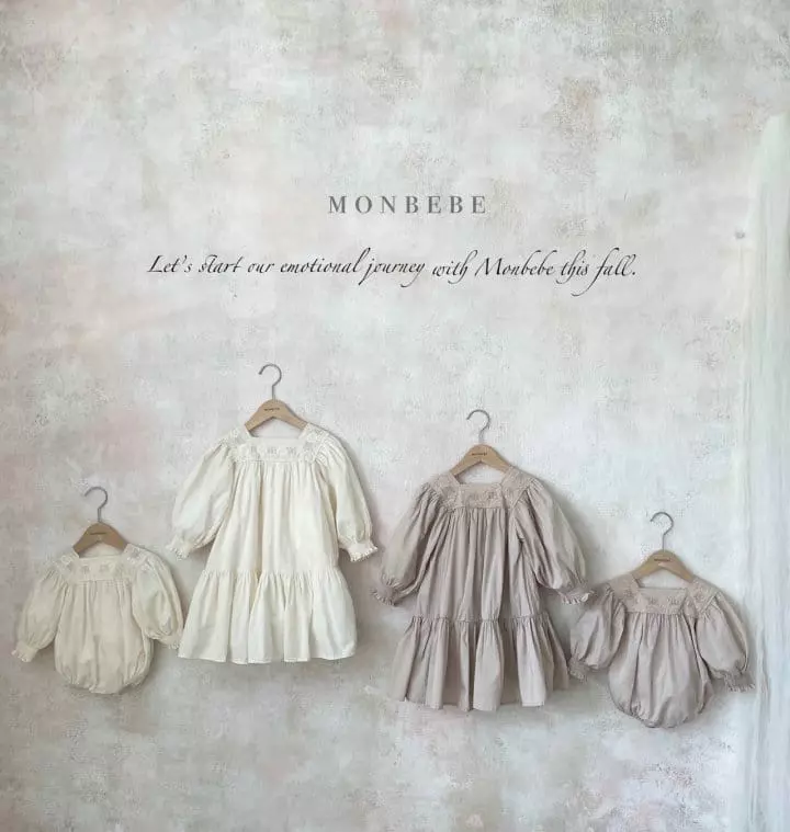 Monbebe - Korean Baby Fashion - #babyoutfit - Rosa Bodysuit - 10